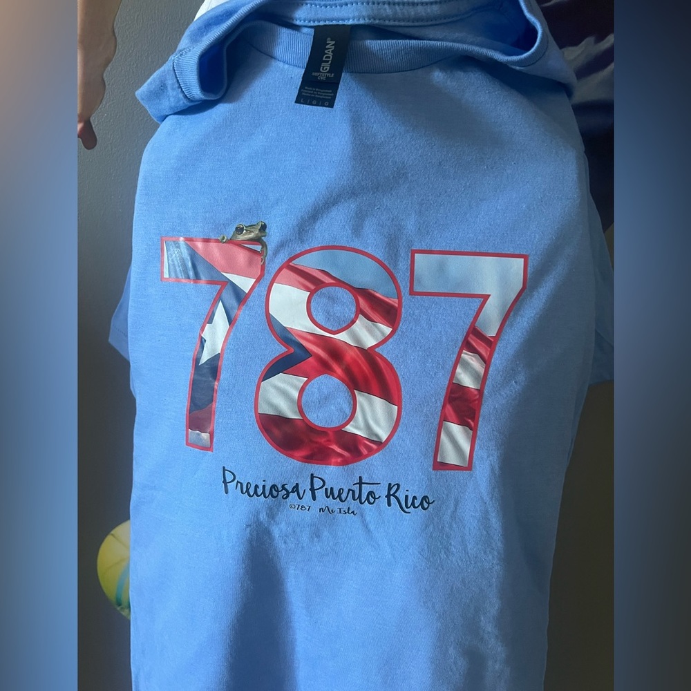Large Soft 787 Mi Isla Tshirt (Gildan soft) Preciosa!